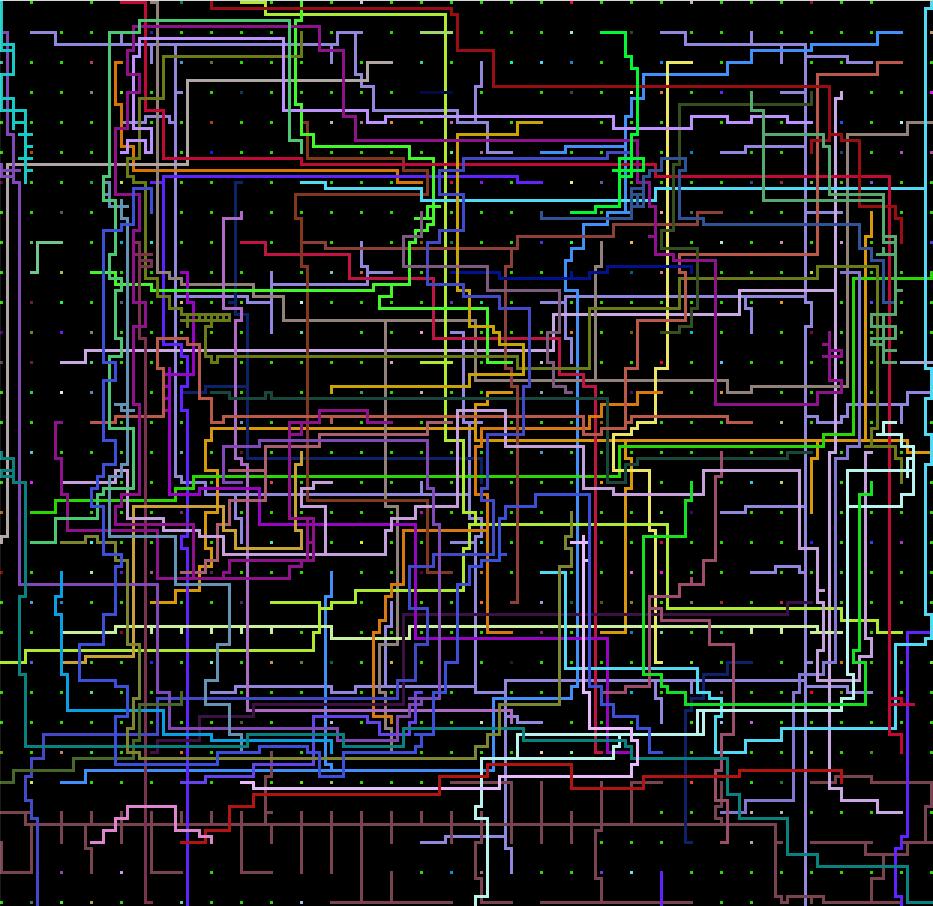 The first result in the process of wiring the algorithm for Terrene Exeo