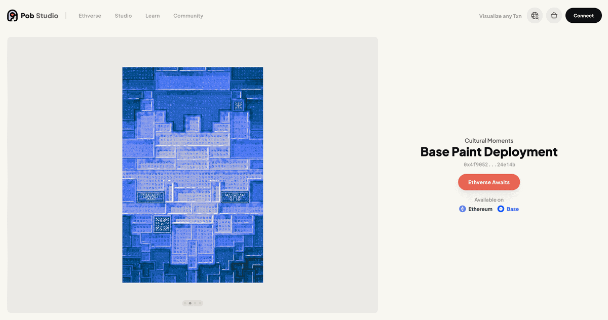 New pob.studio Homepage!